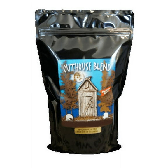 Ak Coffee Roastery 12oz Locally Roasted Outhouse Blend