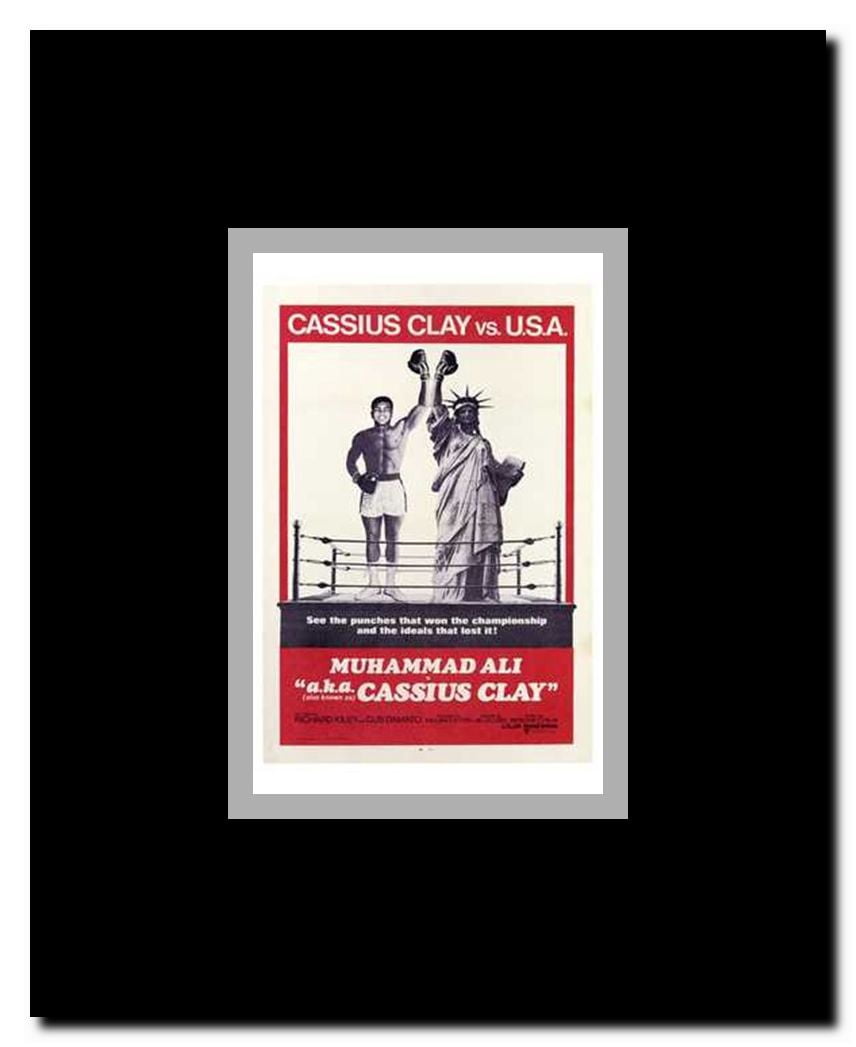 Aka Cassius Clay Framed Movie Poster