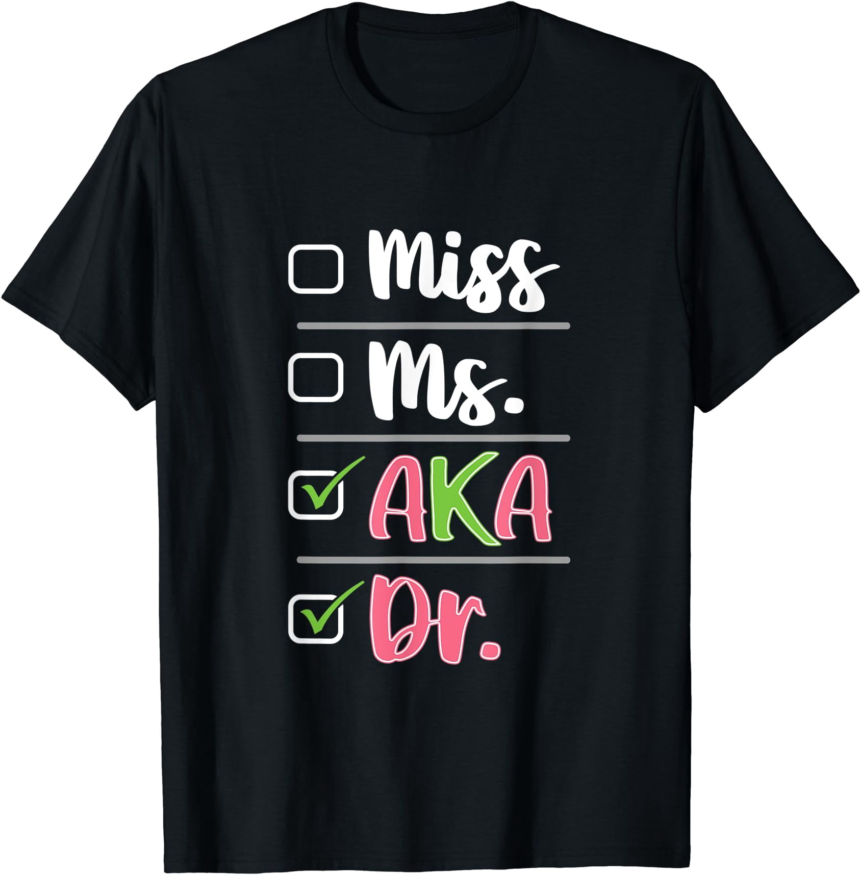 Aka Doctor Medical Worker Appreciation Graduation Classic Message T ...