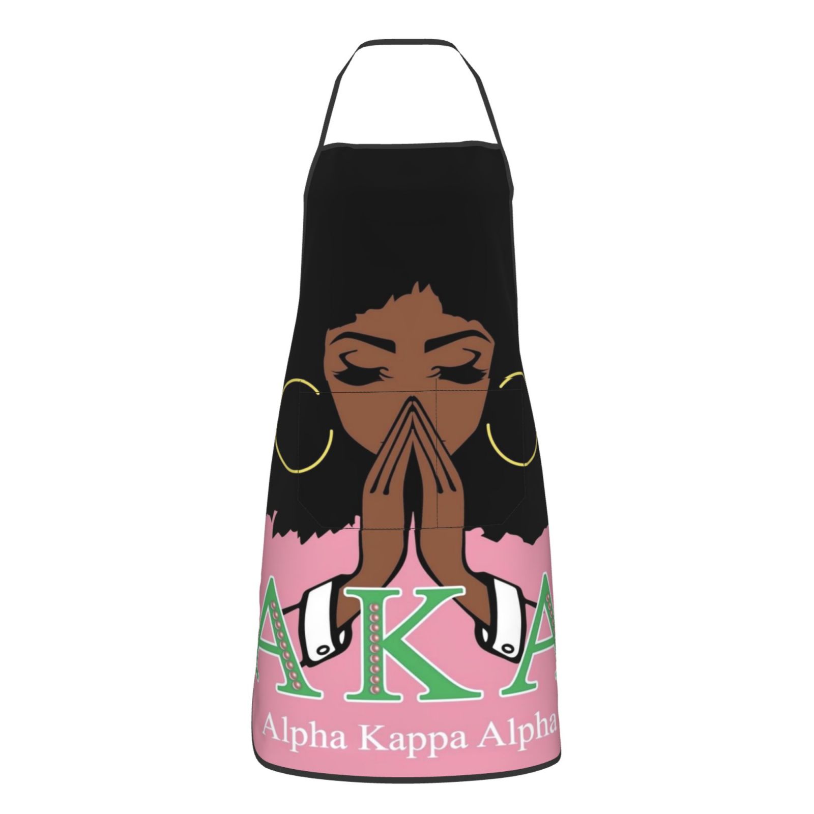 Aka Sorority Cooking Aprons Grilling Kitchen Aprons With Pockets For