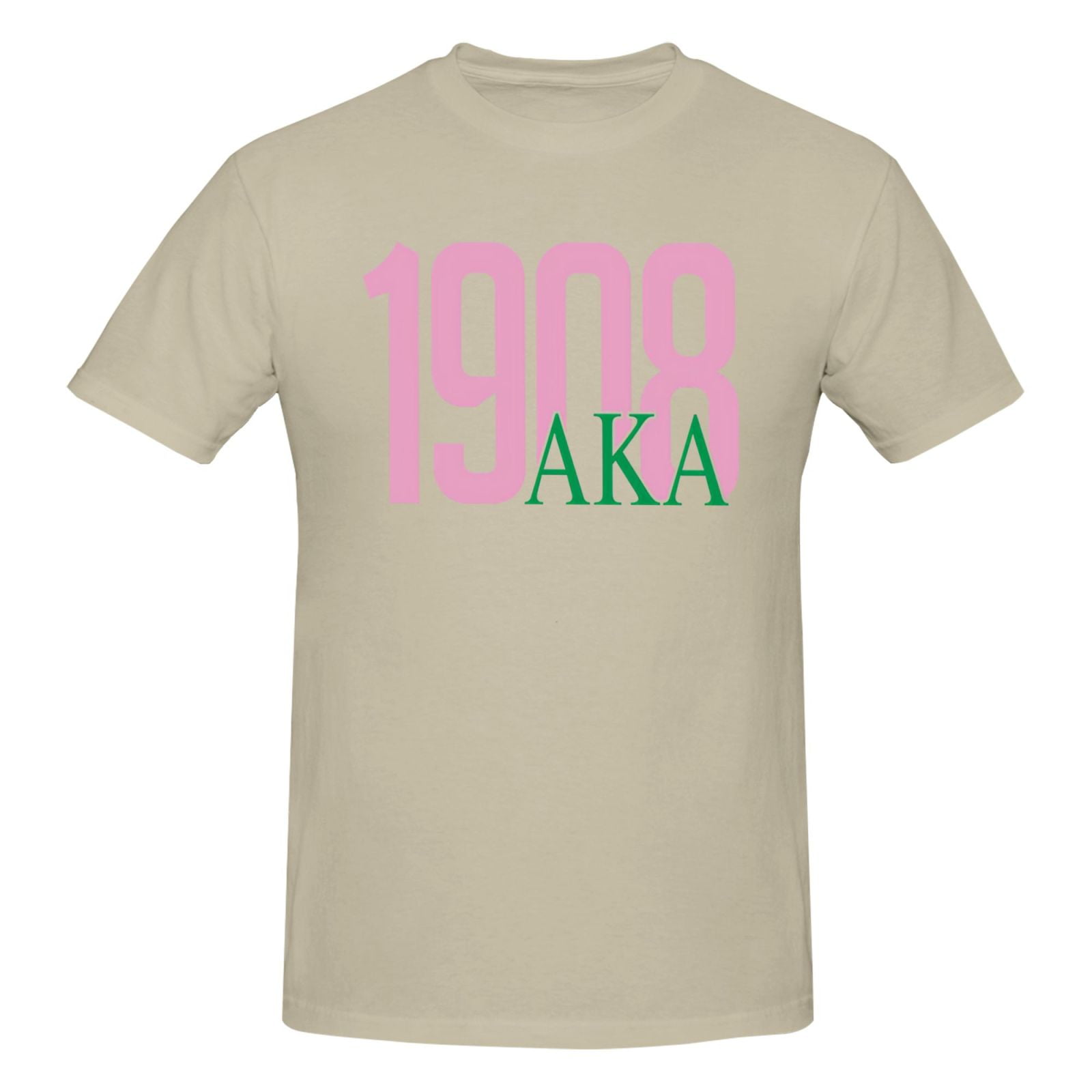 Aka Sorority T Shirts for Men Round Neck Causal Blouse Classic Tops Short Sleeve Shirt Small Walmart