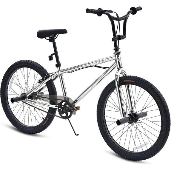 Akaber 20 Inch Boys Bike, BMX Bikes for Kids 6-14, Bike for Boys with 4 Pegs, High-Carbon Steel BMX Frame, 360° Handlebar Rotation