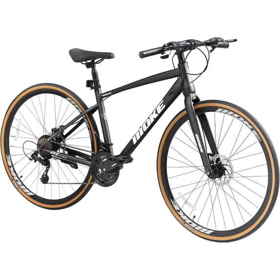 Akaber 24-Speed 700C Adult Road Bike for Men, Hybrid Bike for Adults, Lightweight Adult Bicycle