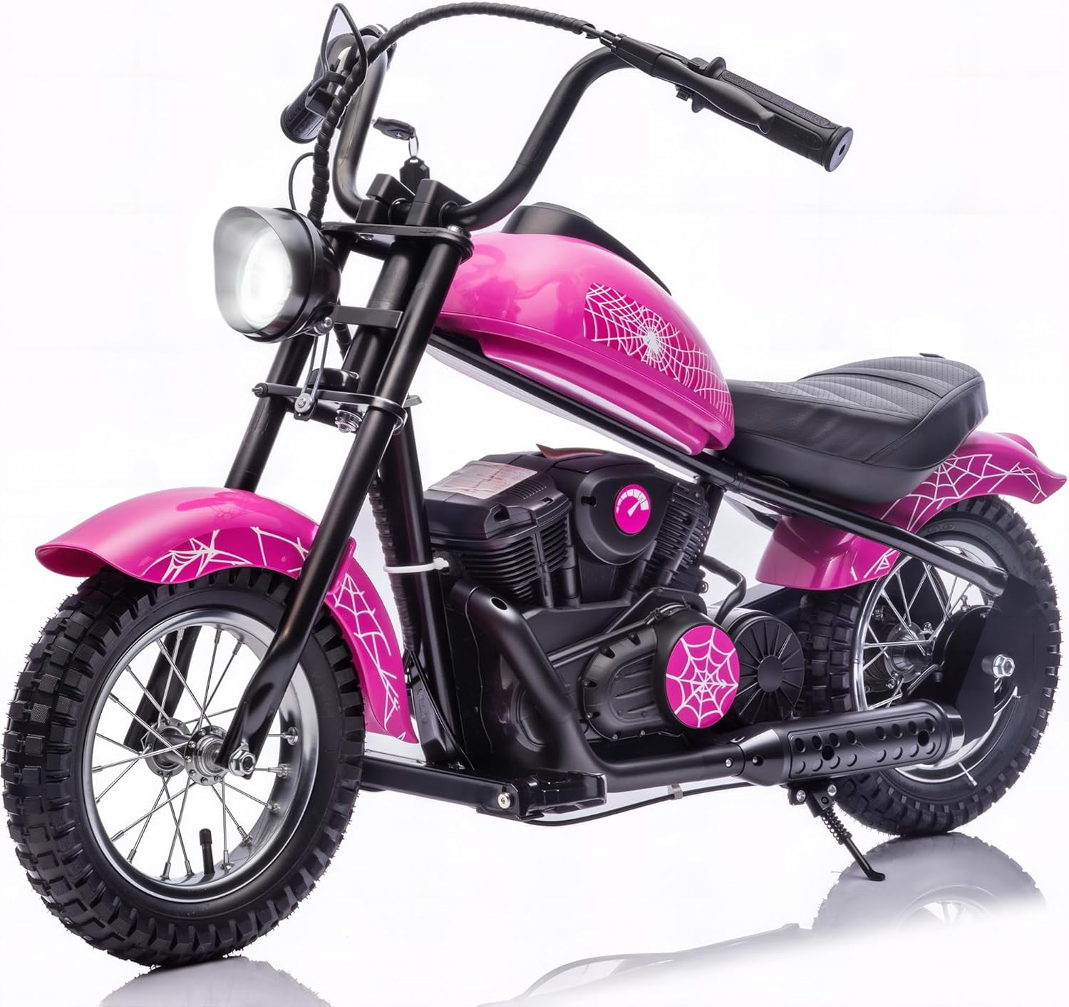Akaber 24V Electric Dirt Bike for Kids, Motor Kids Dirt Bike, 250W Ride On Motorcycle up to 15 mph, Power Display, Rear Suspension, Hand Brake