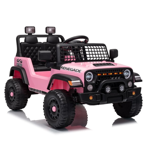 Car Ride Food Akaber Electric Ride On Car for Kids Ages 3-8, 2 Seater 12V Power Ride ...