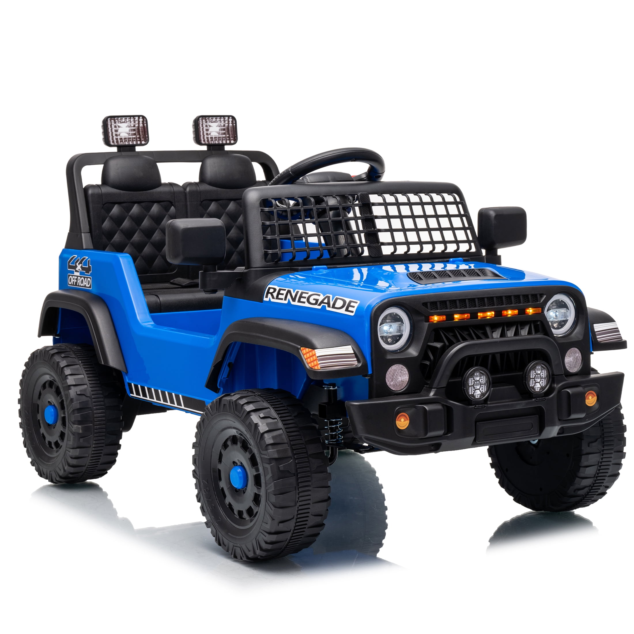 Akaber Electric Ride On Car for Kids Ages 3-8, 2 Seater 12V Power Ride ...