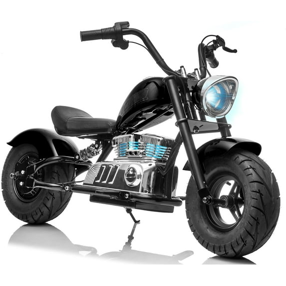 Akaber Kids Electric Dirt Bike, 24V Mototec Ride On Motorbike for Ages 8-14, 250W Kids Motorcycle up to 12.5 MPH, 10 Miles Range