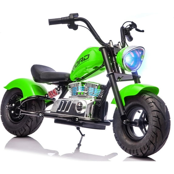 Akaber Kids Electric Dirt Bike, 24V Mototec Ride On Motorbike for Ages 8-14, 250W Kids Motorcycle up to 12.5 MPH, 10 Miles Range