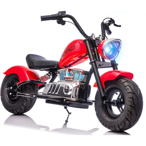 Akaber Kids Electric Dirt Bike, 24V Mototec Ride On Motorbike for Ages 8-14, 250W Kids Motorcycle up to 12.5 MPH, 10 Miles Range
