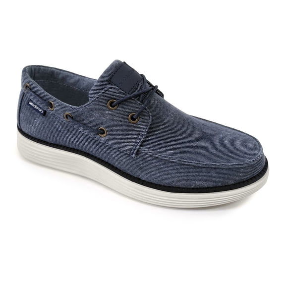 Akademiks Knox Men's Boat Shoes Color: Navy Size: 9