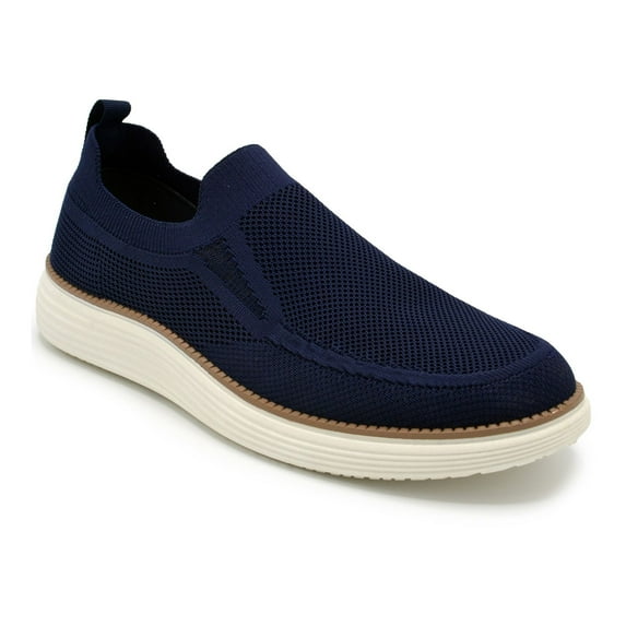 Akademiks Men's Knit Slip-On Shoes Color: Navy Size: 10