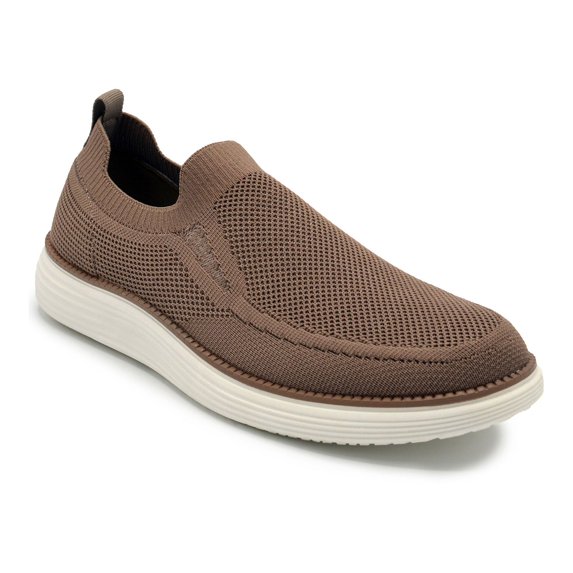 Akademiks Men's Knit Slip-On Shoes Color: Tan Size: 12