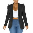 thumbnail image 1 of Akafmk Blazers for Women Lightweight Open Front Cardigan Jacket,Dressy Casual Business Work Jacket,Button Suit Coat Long Sleeve Hatless Casual Coat/Jacket Trendy Elegant Office Blazers Jacket, 1 of 4