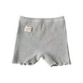 thumbnail image 1 of Akafmk Elastic Waist Safety Shorts,Summer Ribbed Underwears,3-Inch Casual Leggings (Toddler Girl's or Girl's),Sizes 2-10 Years, 1 of 5