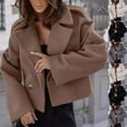 thumbnail image 1 of Akafmk Fall/Winter Women's Fall Jacket,Oversized Women's Fashion Jackets,Solid Color Long Sleeve Lightweight Windproof Fall Casual Jacket, 1 of 4