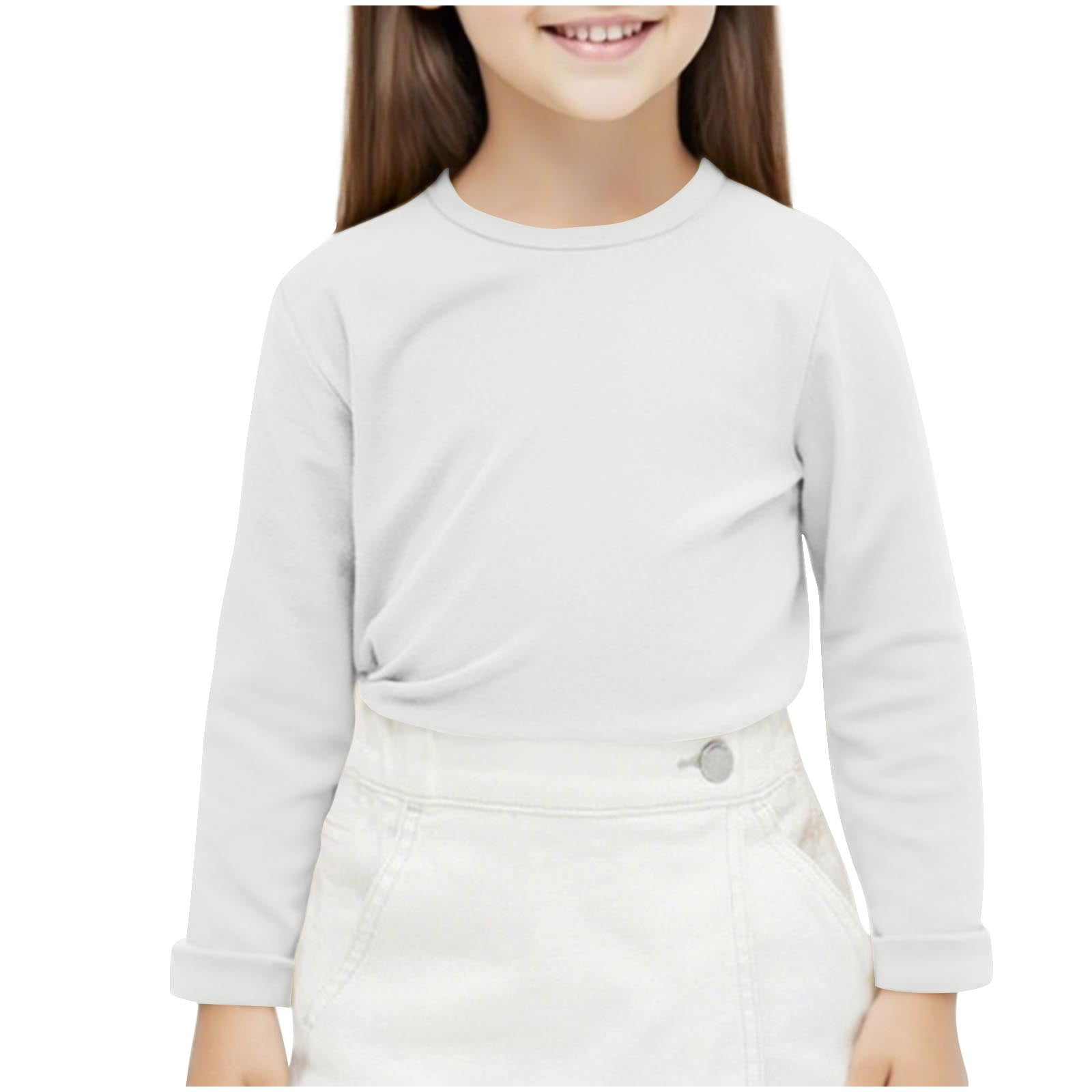 Girl White Undershirt