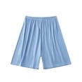 thumbnail image 1 of Akafmk Kids Loose Fitting Shorts Breathable Soft Comfortable Summer Loungwear Sleepwear Short Pants (Toddler Boy's or Boy's),Sizes 11-12 Years, 1 of 5