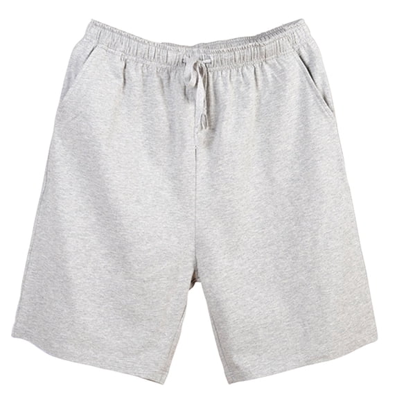Akafmk Men's Plus Size Pajamas Shorts,Men Cotton Pajamas Shorts Soft Sleepwear Bottom Shorts Loose Home Shorts Lightweight Loungewear Shorts