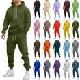 thumbnail image 1 of Akafmk Men's Tracksuits Sweatsuits for Men 2 Piece Oversized Hoodie Sweatshirt and Joggers Sweatpants Set Casual Sport Hiking Running Sweat Suits M, 1 of 5