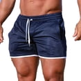 thumbnail image 1 of Akafmk Mens Compressions Shorts Gym Running Mesh Quickly Dry Breathable Thin Stretchy Training Shorts Pants L, 1 of 3