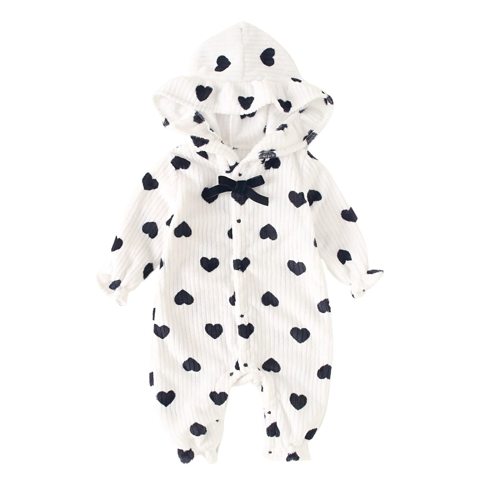 Akafmk Newborn Boys Infant Girls Bodysuits,Warm Fall Winter Bodysuits ...
