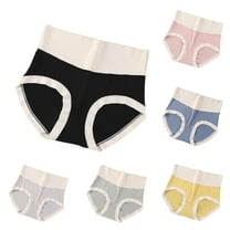 Akafmk Plus Size Underwear for Women High Waisted Cotton Briefs Large Size Comfortable Breathable Underwear Panties, Sizes M-2XL