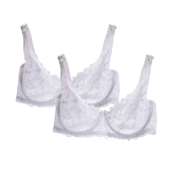 Akafmk Plus Size Underwire Bra for Women,High Support Push Up Bra,Comfortable Underwear for Daily Wear XL
