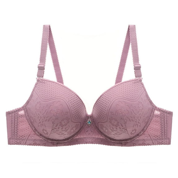 Akafmk Plus Size Underwire Bra for Women,High Support Push Up Bra,Comfortable Underwear for Daily Wear XXL