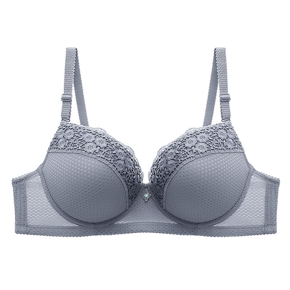 Akafmk Plus Size Underwire Bra for Women,High Support Push Up Bra,Comfortable Underwear for Daily Wear XXXL