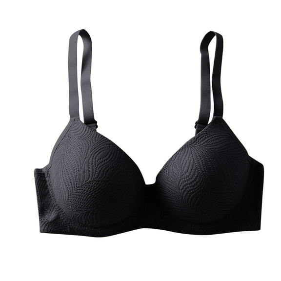 Akafmk Push Up Bra for Women,Wireless Seamless Bra,No Show Comfortable Underwear for Daily Wear S