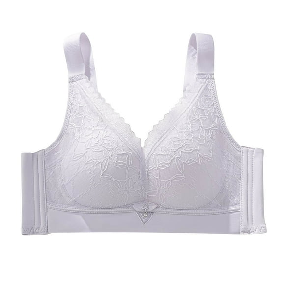 Akafmk Push Up Bra for Women,Wireless Seamless Lace Bra,Comfortable Underwear for Daily Wear