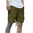 thumbnail image 1 of Akafmk Summer Cargo Shorts for Men Casual Work Shorts Relaxed Loose Fitting Outdoor Hiking Fishing Shorts with Multi Pockets, Sizes S-3XL, 1 of 5