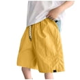 thumbnail image 1 of Akafmk Summer Colorful Cargo Capris,Loose Athletic Bottoms with Big Pockets (Toddler Boy's or Boy's),Sizes 5-15 Years, 1 of 6