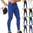 thumbnail image 1 of Akafmk Summer Men's Compression Pants Leggings Sports Tights Lightweight Quick Dry Performance Athletic Workout Running Gym Yoga Trousers Pants White 2XL, 1 of 5