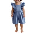 thumbnail image 1 of Akafmk Summer Romper Shorts,Lightweight Athletic Yoga Pants,Elastic Waist Outdoor Activewear Jumpsuits (Toddler Girl's or Girl's),Sizes 6 Months-3 Years, 1 of 6