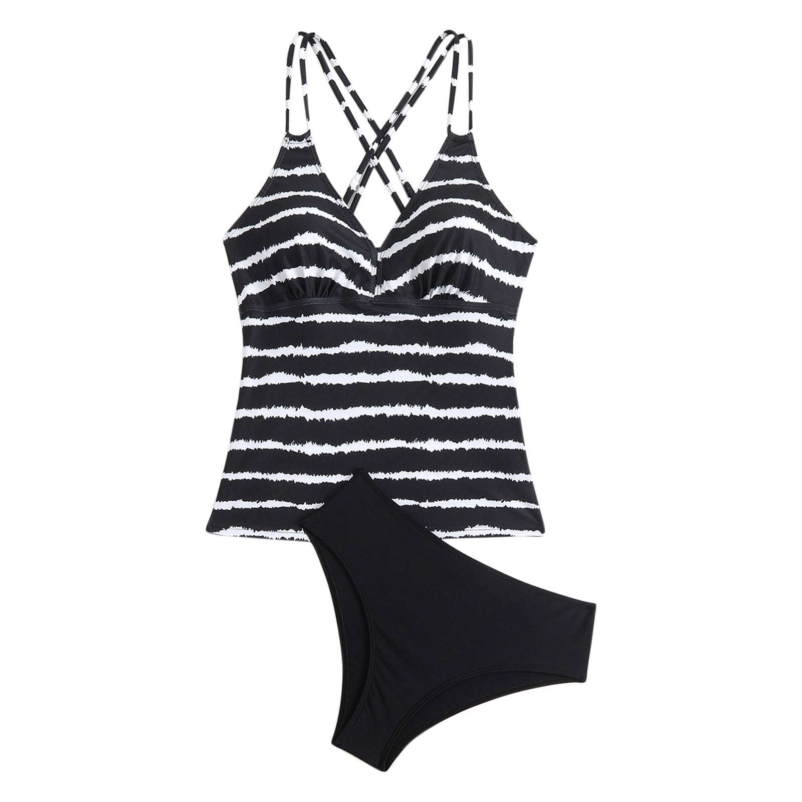 Akafmk Tankini Swimsuits for Women Two Piece Bathing Suits Fashion