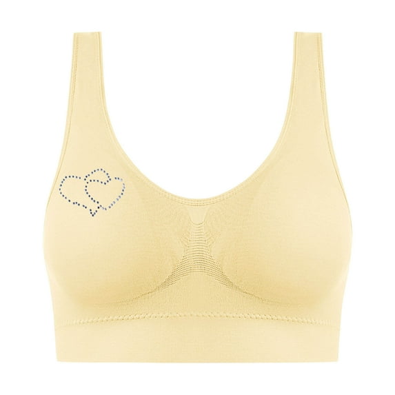 Akafmk Wireless Push Up Bra for Women,High Support Comfortable Bra for Women,No Show Comfortable Underwear for Daily Wear XL