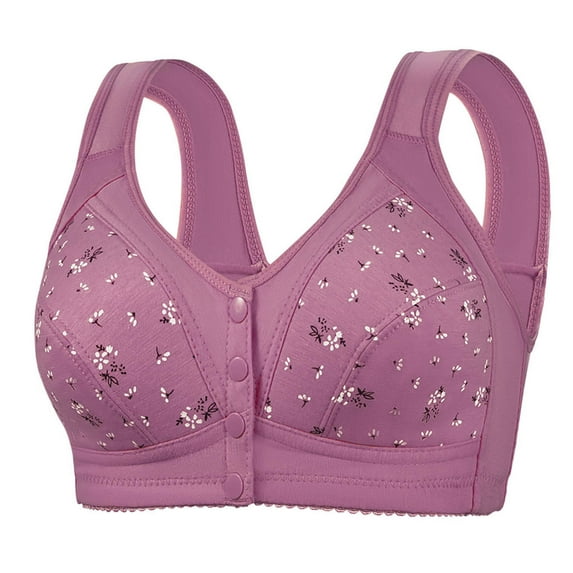 Akafmk Wireless Push Up Bra for Women,High Support Comfortable Bra for Women,No Show Comfortable Underwear for Daily Wear XL