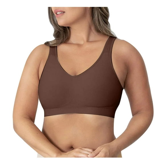 Akafmk Wireless Push Up Bra for Women,High Support Comfortable Bra for Women,No Show Comfortable Underwear for Daily Wear XXXL