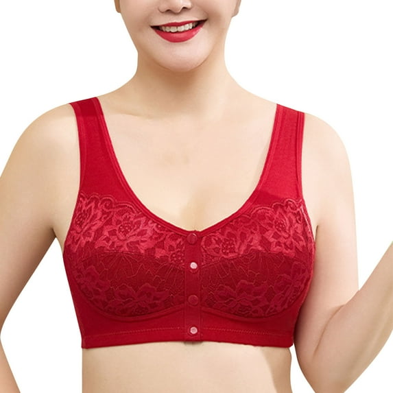 Akafmk Wireless Push Up Bra for Women,High Support Comfortable Bra for Women,No Show Comfortable Underwear for Daily Wear XXXXL