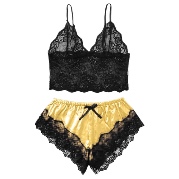 Akafmk Women's Cami Pajama Sets,Silk Pajamas for Women Set,Sleeveless Cami Sleep Tops and Sleepwear Shorts 2 Piece Loungewear Set Soft Comfy Nightwear