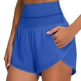 thumbnail image 1 of Akafmk Women's High Waist Stretch Shorts With Pockets Elastic Waist Soft Comfortable Casual Daily Outdoor Summer Shorts Pants S, 1 of 4