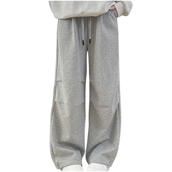 Akafmk Womens Cargo Pants,Hiking Pants for Outdoor,High Waist Wide Leg Pants Solid Color Long Trousers Outdoor Lightweight Baggy Relaxed Fitting Travel Work Trousers with Pockets