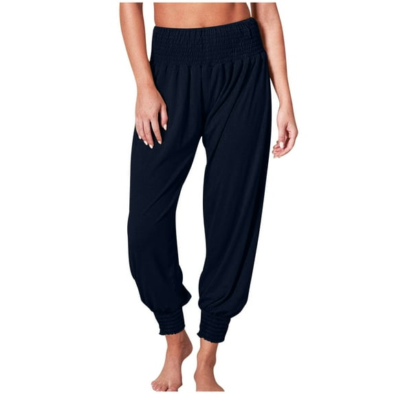 Akafmk Womens Plus Size Sweatpants,Athletic Pants for Sports,High Waist Jogger Pants Solid Color Long Trousers Relaxed Fitting Running Workout Pants