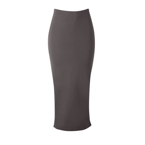 Akafmk Womens Summer Skirts,Stretch Bodycon Pencil Skirt,Solid Color High Waisted Pencil Skirts Slim Fittness Hip Bodycon Skirt Cocktail Party Knee Length Skirts