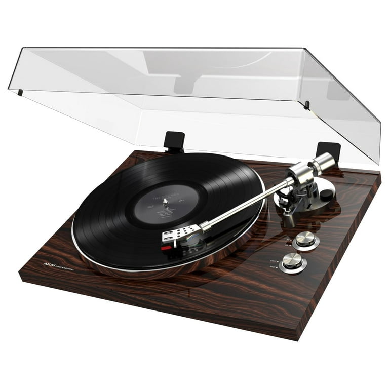 AKAI BT-500 レコードプレーヤー Akai BT-500 Premium Performance Belt-Drive Turntable - Walmart.com