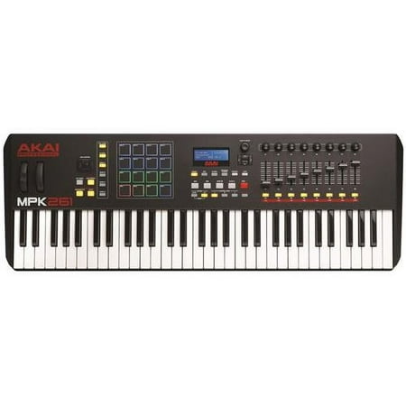 Akai MPK261 61-Key USB-MIDI Semiweighted Keyboard Controller