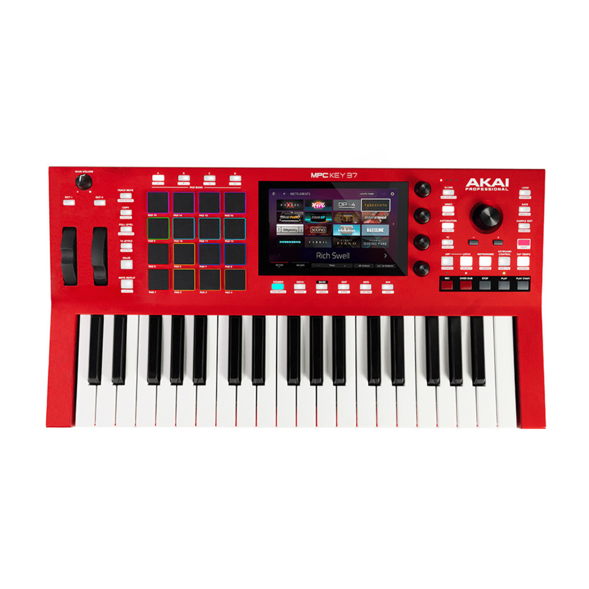Akai Professional 37-Key Standalone MPC Production Keyboard Workstation with Sound
