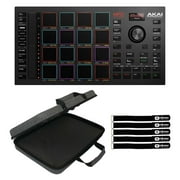 وحدة تحكم إنتاج الموسيقى Akai Professional MPC STUDIO 2 مع حزمة حقيبة حمل EVA Premium