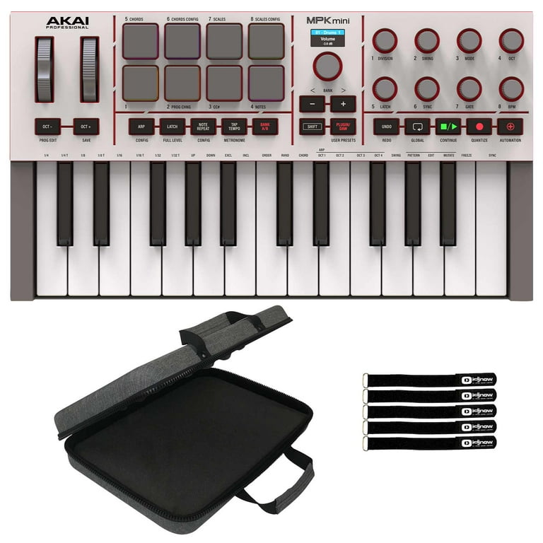 Akai Professional MPK Mini 4 25-Key MIDI Keyboard Controller Grey